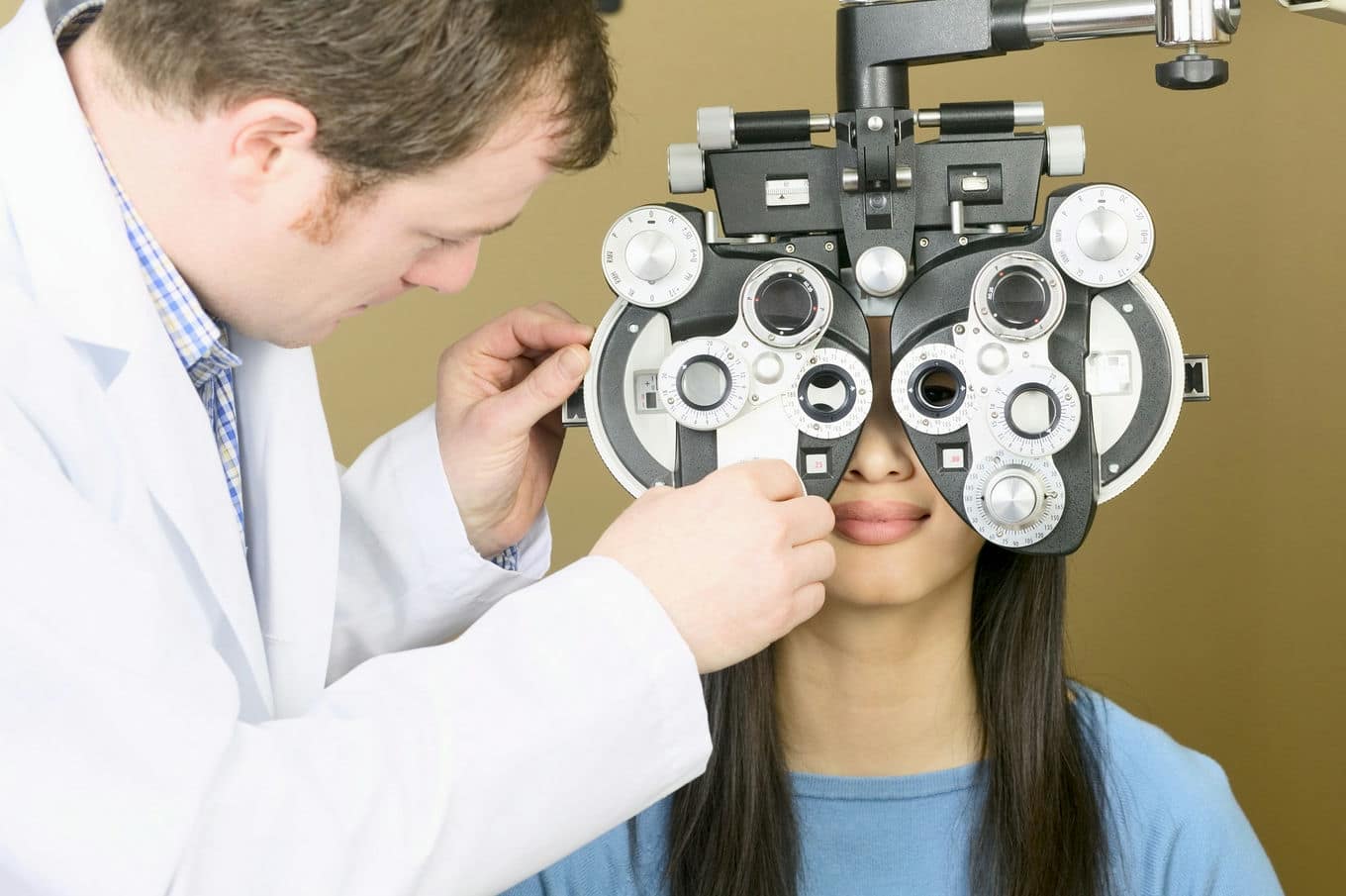 badanie wzroku u optometrysty